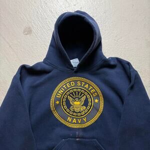 USA Navy Military Men's M Hoodie Spell Out